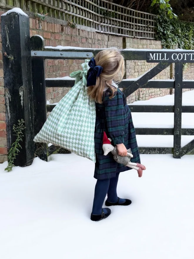  Winter Pine Christmas Sack