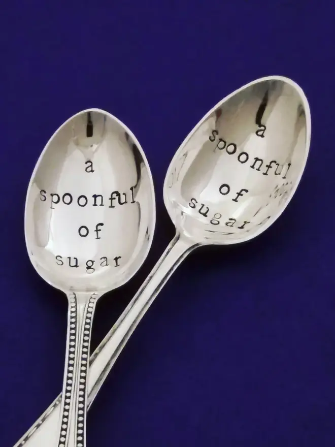 Sound Of Music Vintage Silver Teaspoon