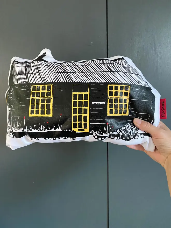 Derek Jarman's Cottage Handmade Cushion 