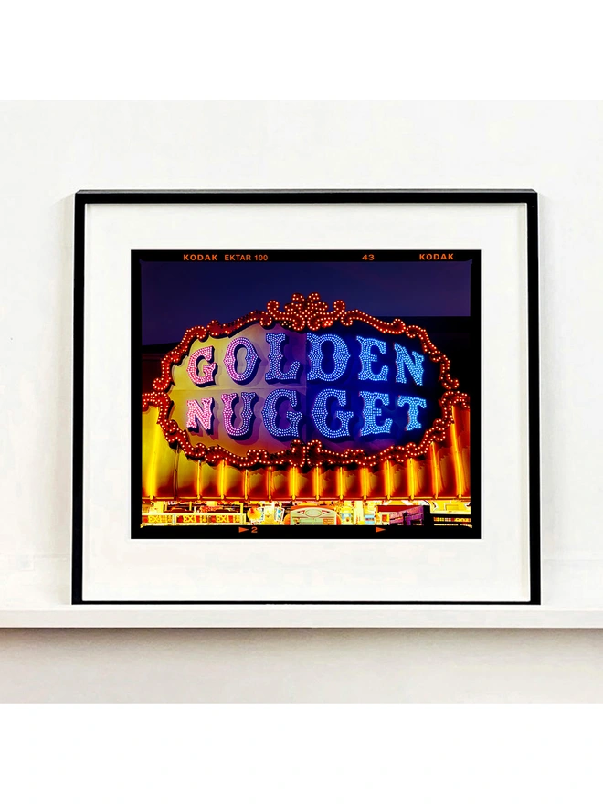 Golden Nugget black frame Richard Heeps