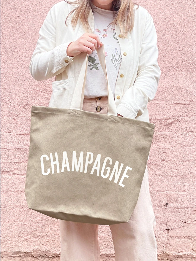 'Champagne' Tote Bag