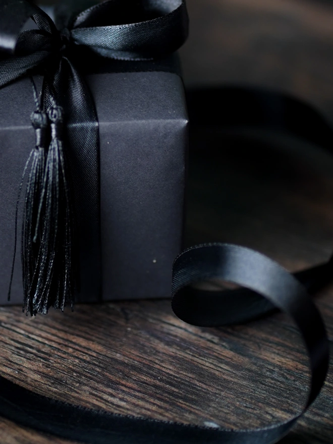 Signature Black Gift Wrap