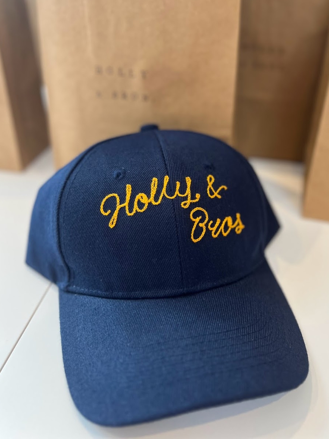 Holly & Bros embroidered cap