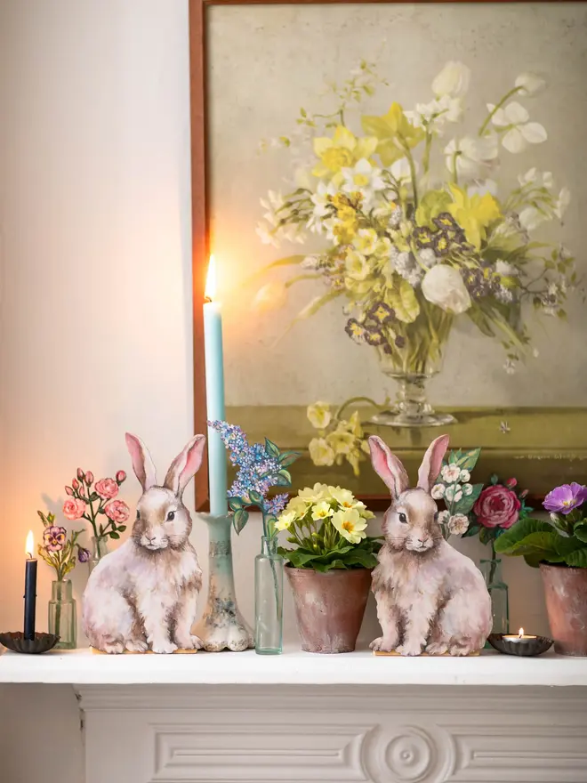 Easter bunny decoration