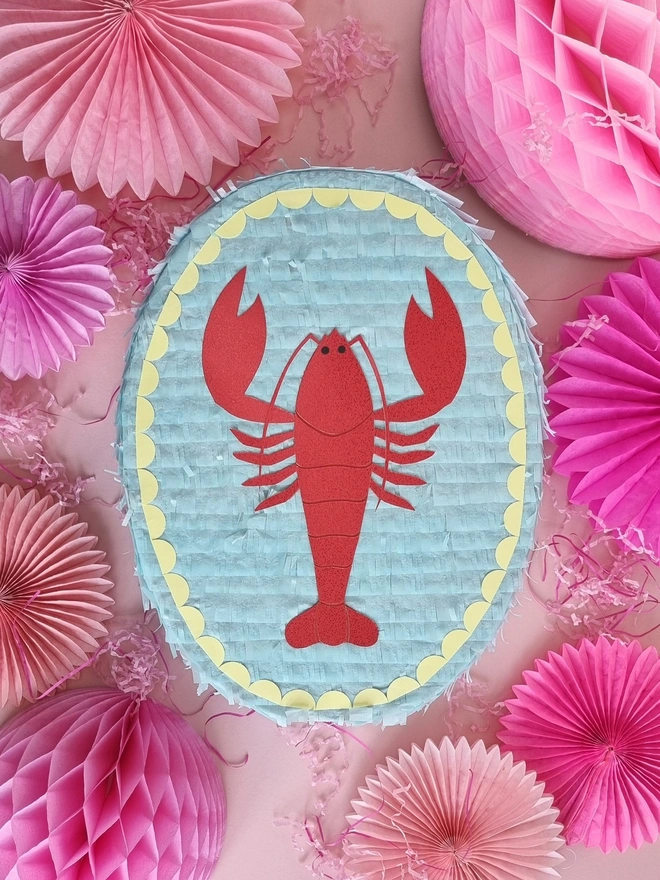 Lobster Valentine Pinata