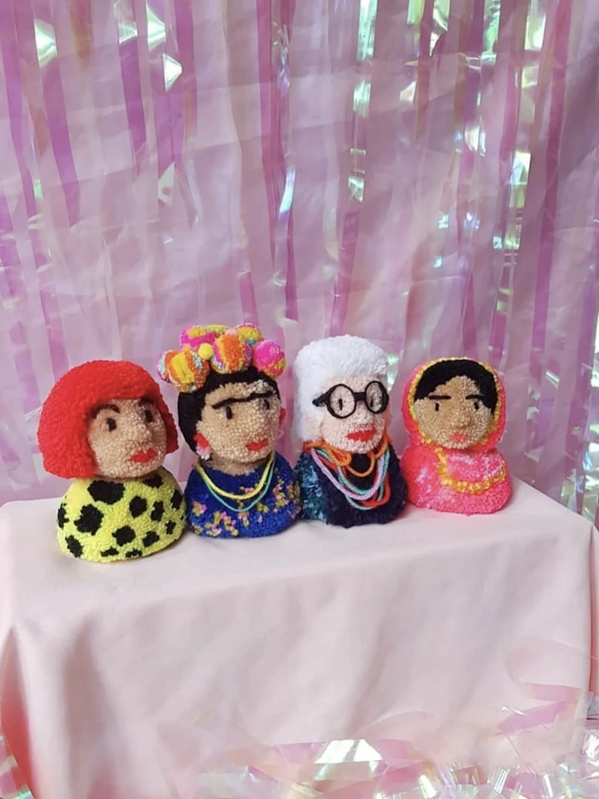 Custom Pom Pom Person