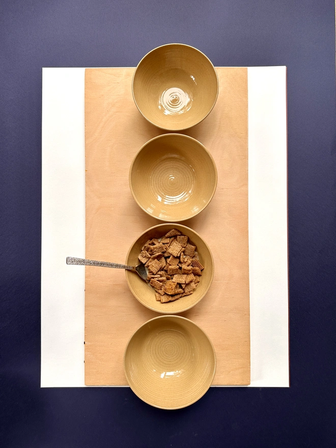 beige breakfast bowl