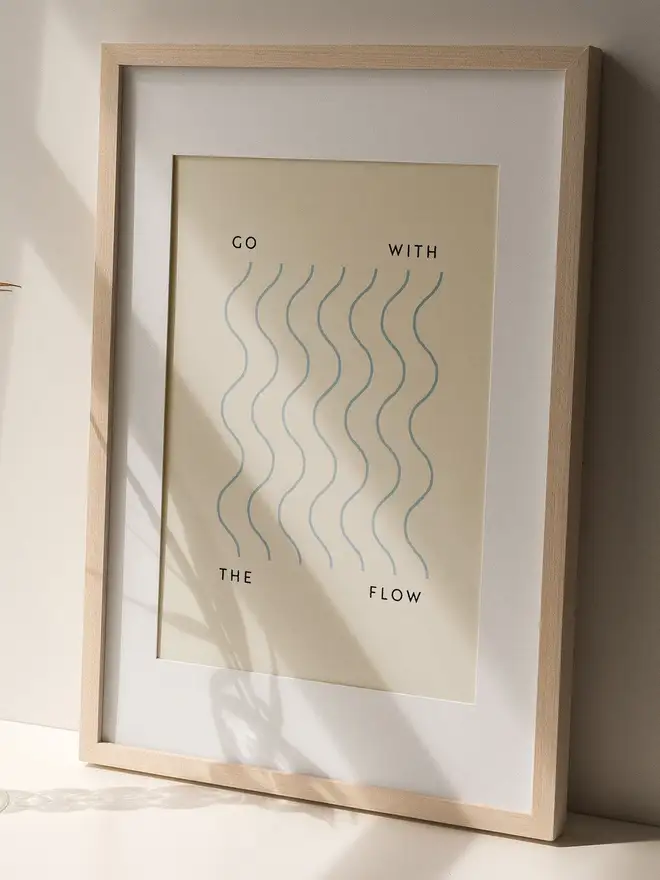 'Go With The Flow' Giclee Print