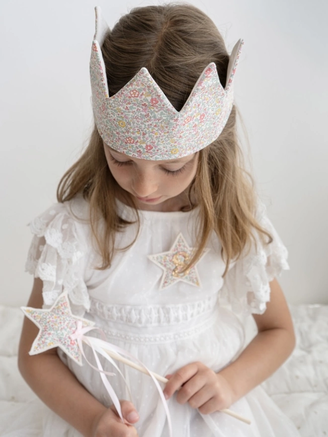 Liberty Fabric Crown