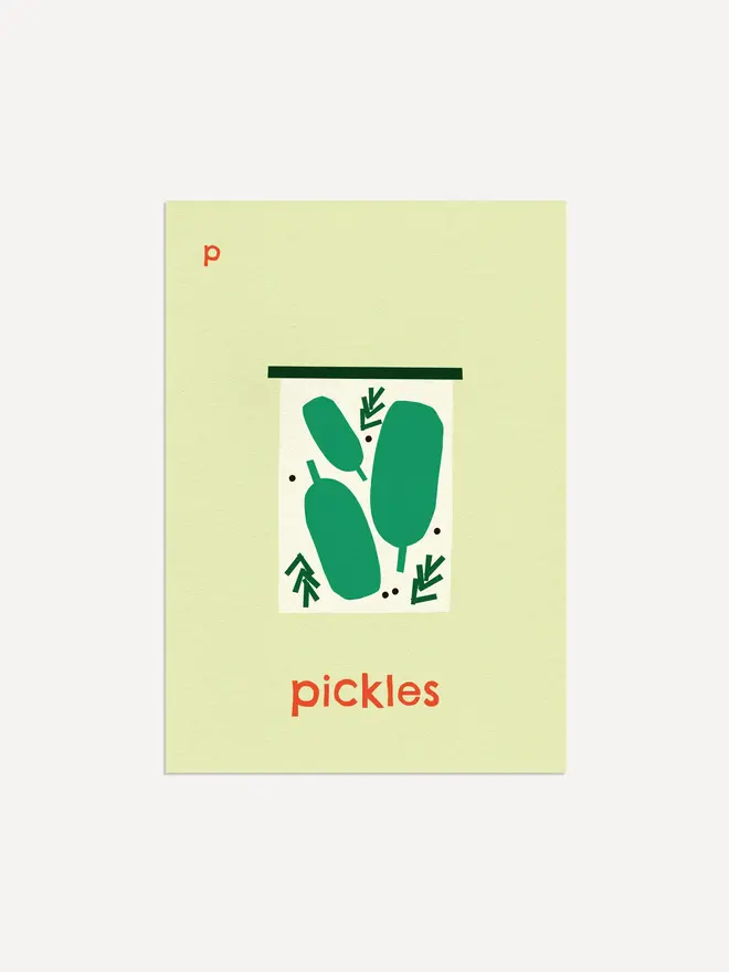 'Pickles' Print