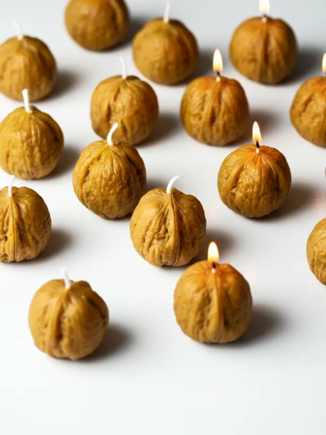 Walnut Candle