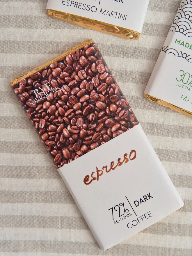 Espresso chocolate bar