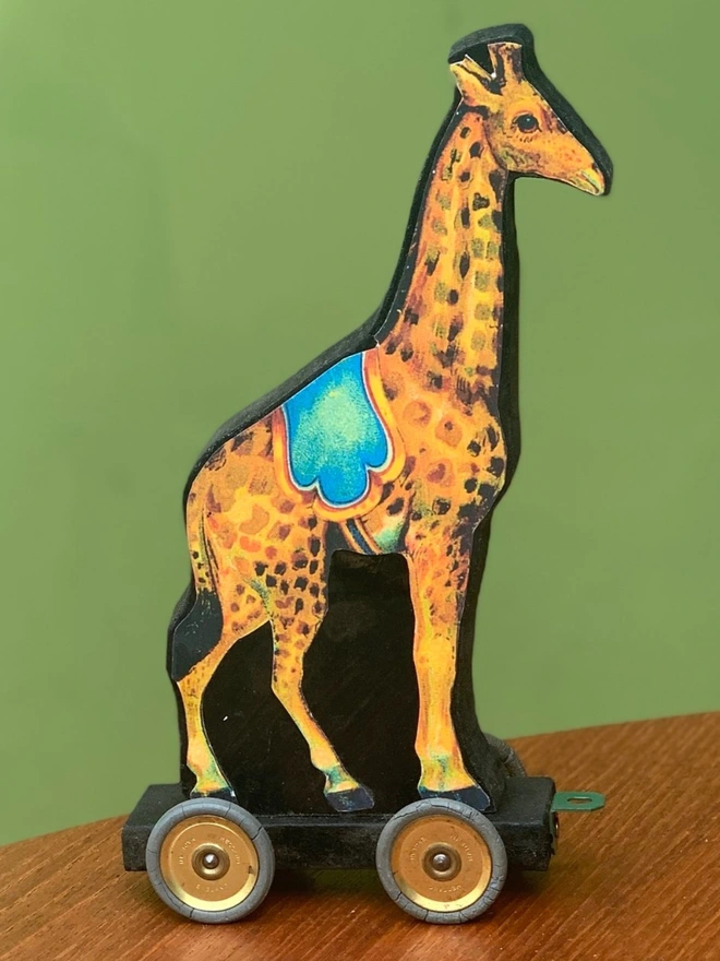 Circus Giraffe On Wheels