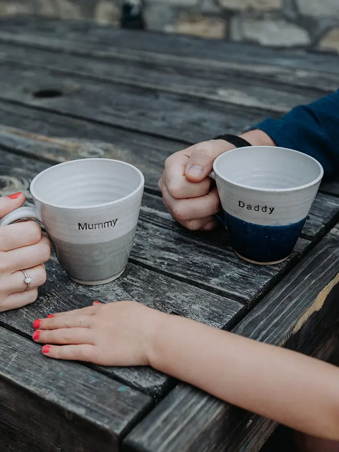 mummy & daddy personalised mugs