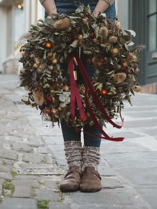 Everlasting Winter Warmer Wreath