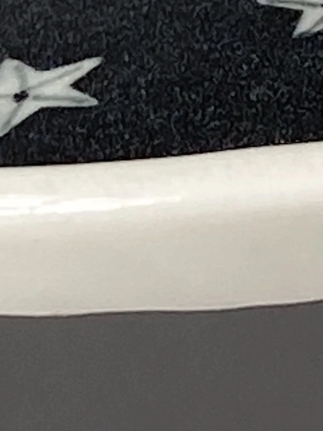 Ceramic Porcelain Moon And Stars Trinket Dish