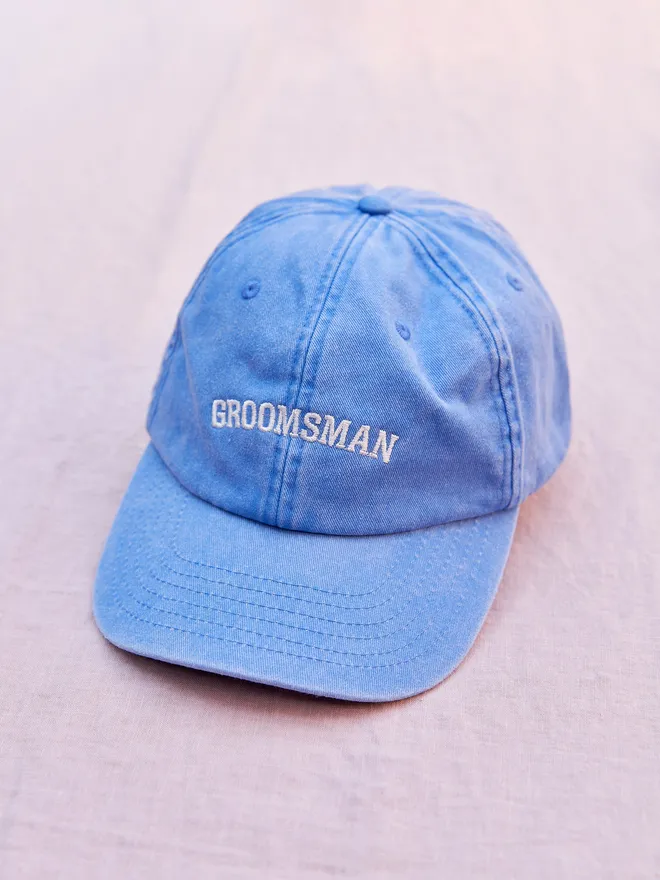 Personalised wedding cap