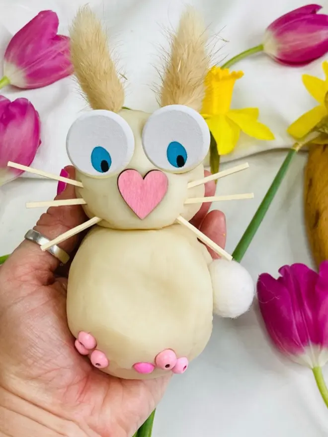 Easter bunny play dough kit
