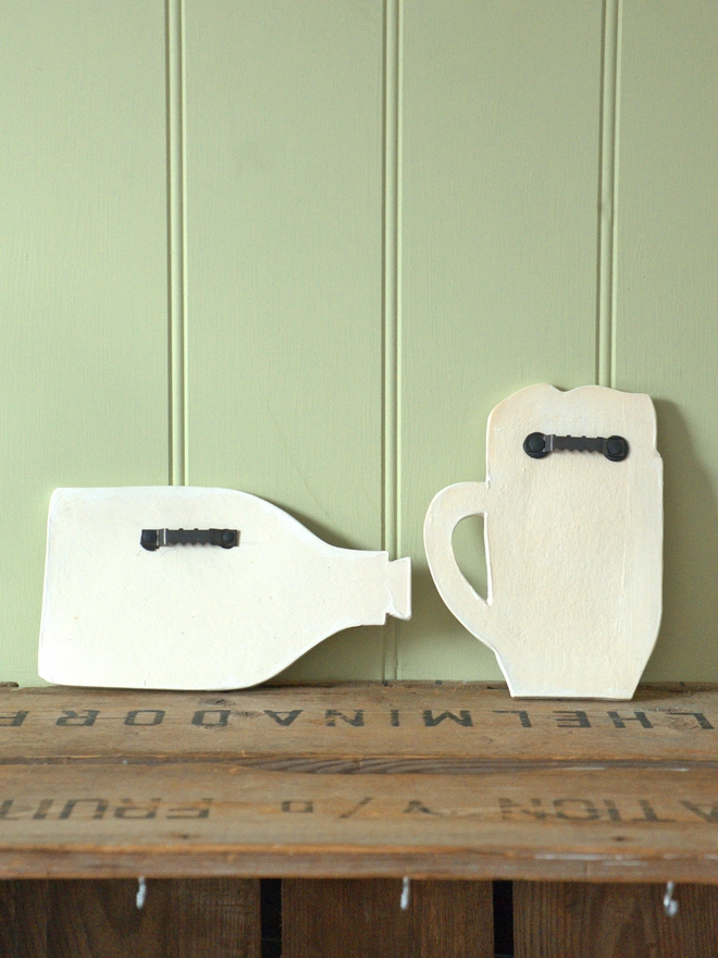 seaside, ship in bottle, ceramic, handmade, pint of pranws.