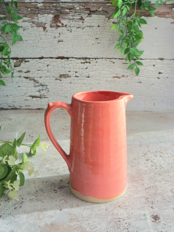 ceramic jug, ceramic bottle, handcrafted jug. jug gift, Jenny Hopps pottery