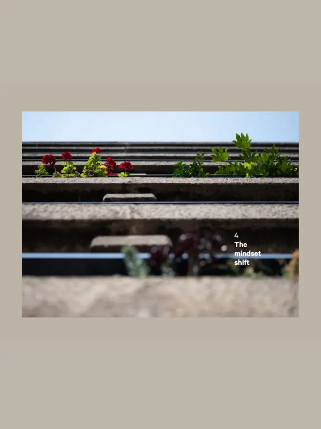 Inside spread of book