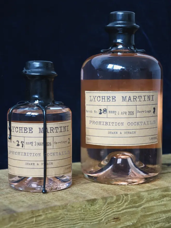 Lychee Martini Bottled Cocktails