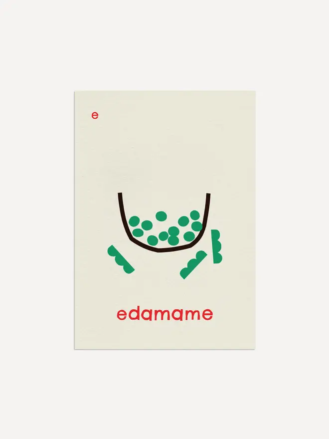 'Edamame' Print