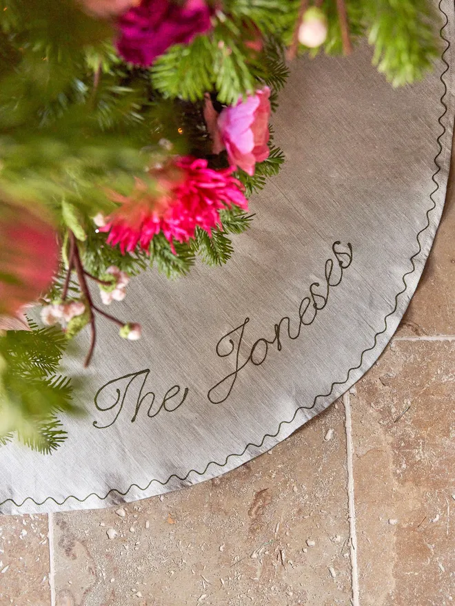 Personalised Tree Skirt