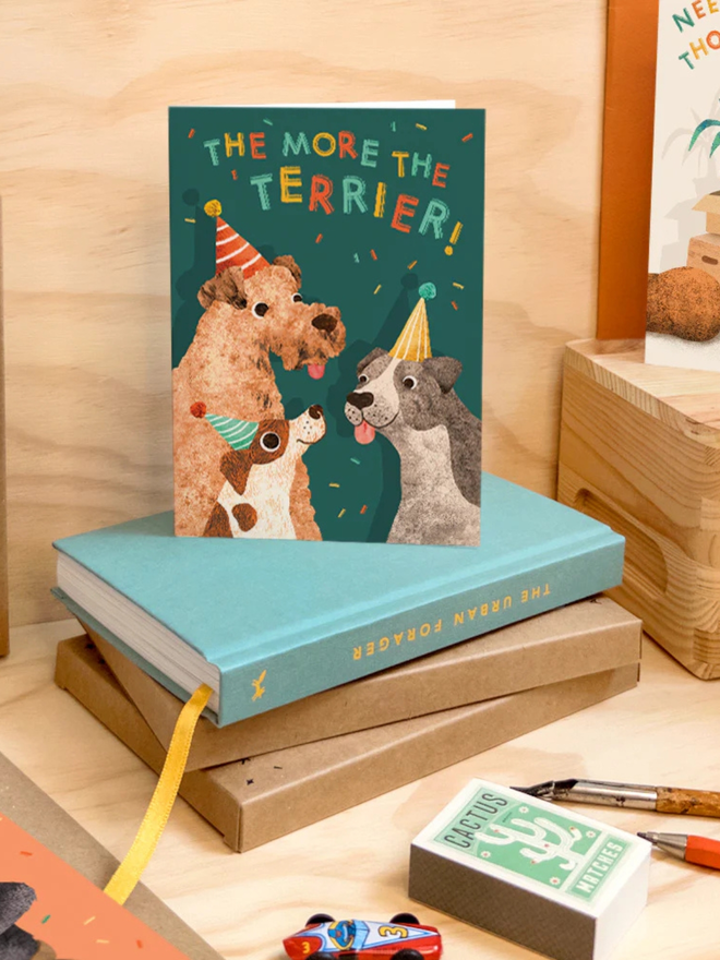 more the terrier birthday card