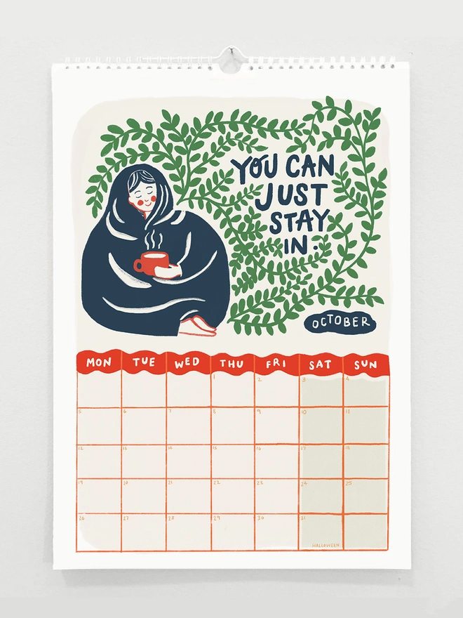 2026 Wellness calendar
