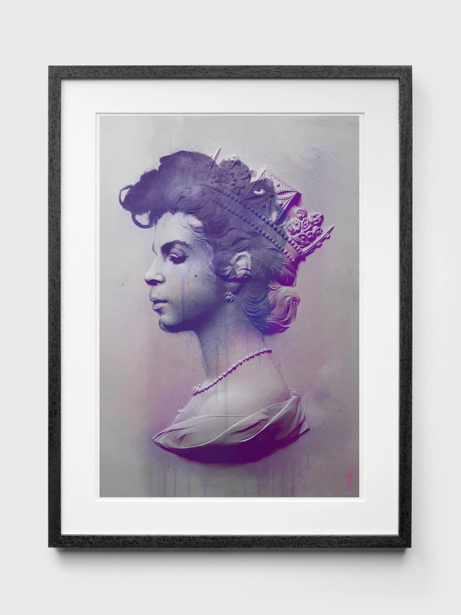 Prince Purple - Natural Frame
