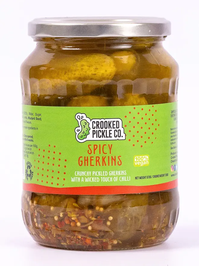 Spicy Gherkins