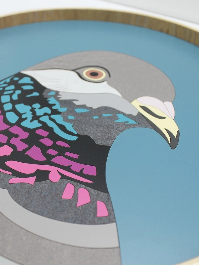 Handmade Pigeon Serving Tray
