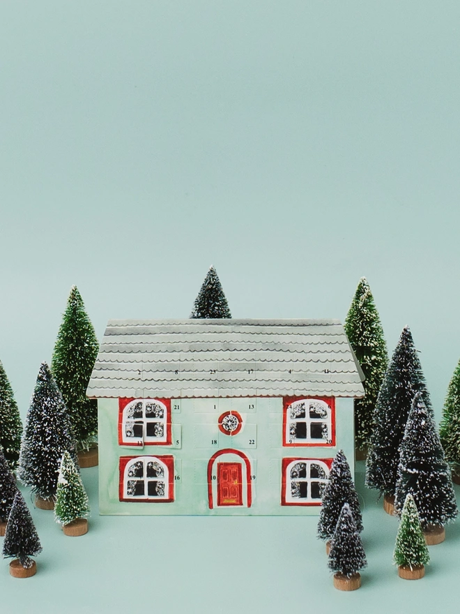 Humbug House Advent Calendar Christmas Card