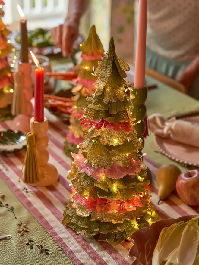 Christmas paper tree