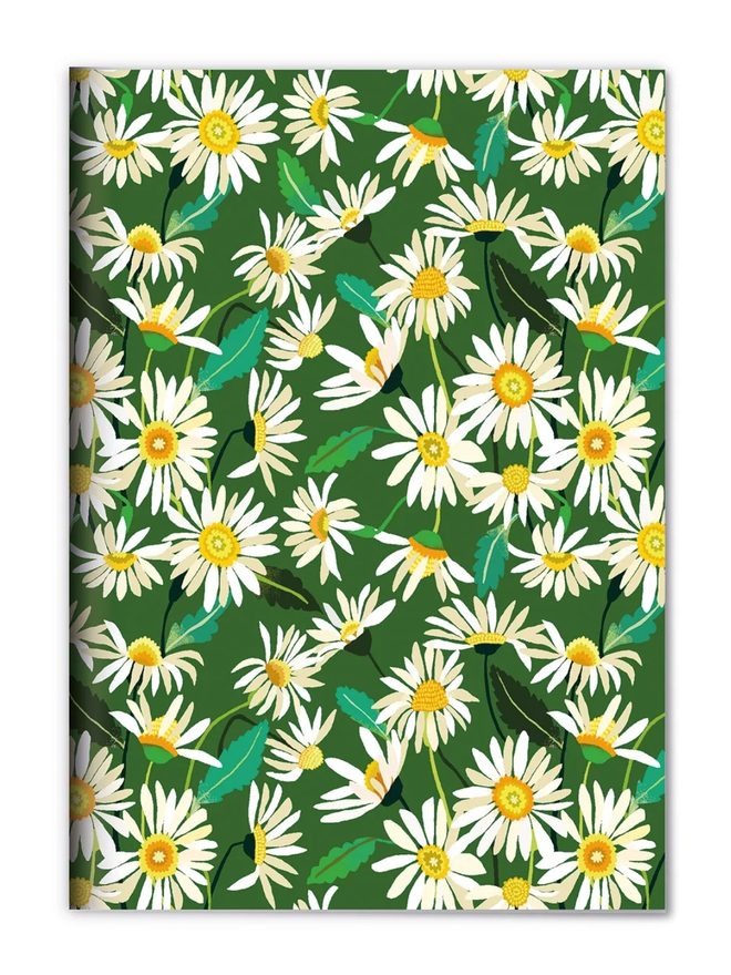 illustrated daisy notebook