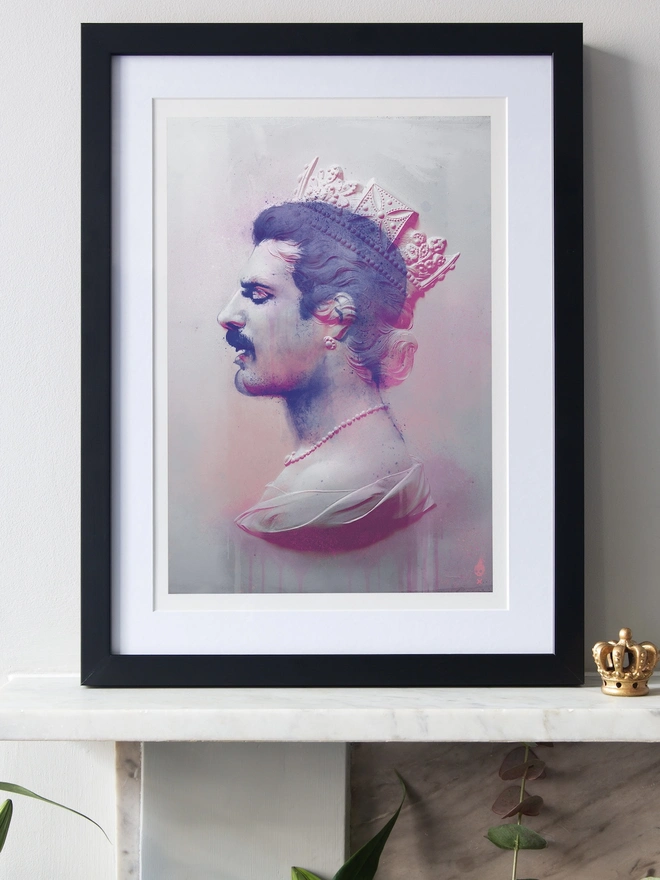 'Killer Queen' Freddie Mercury Art Print 