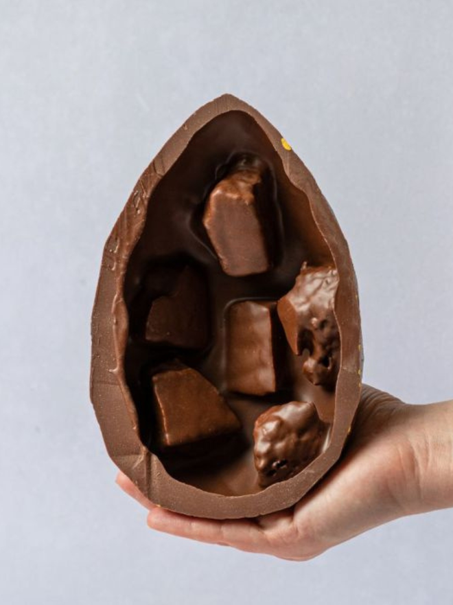  chocolate honeycomb easter egg