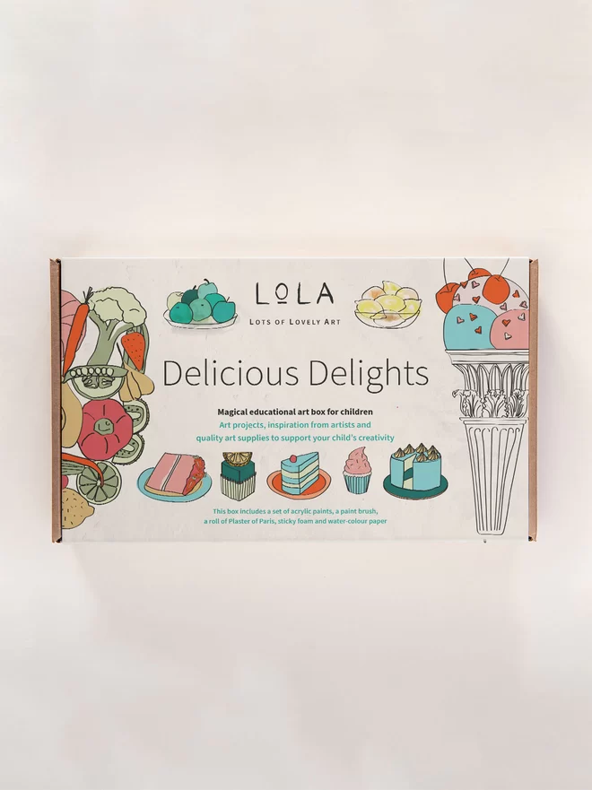 Delicious Delights Art Projects for Children