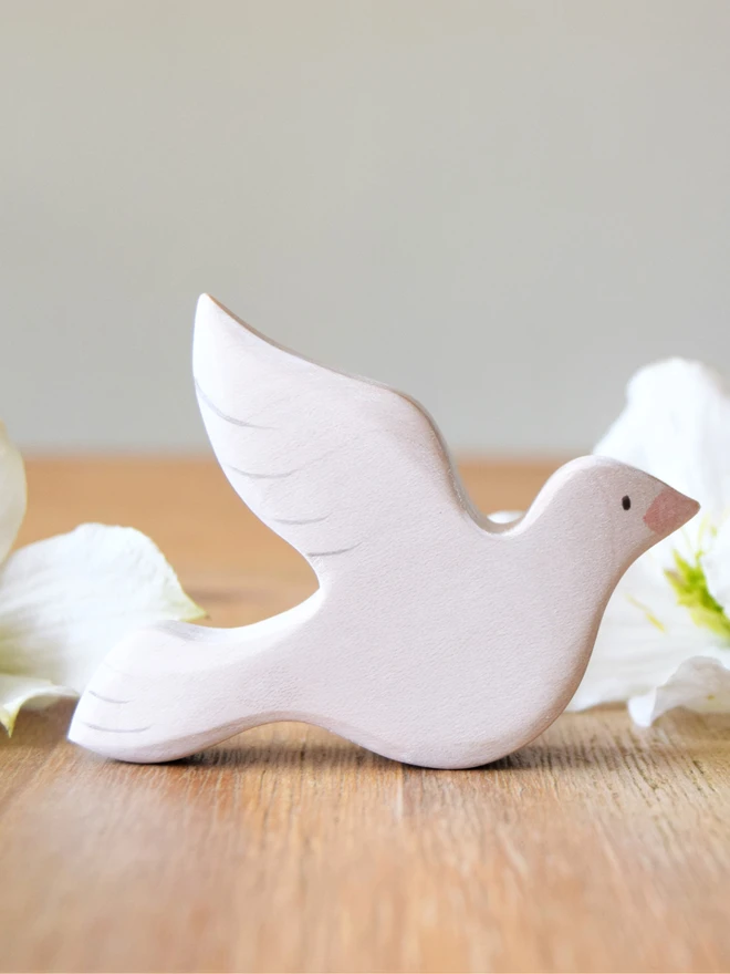  Wooden Dove Toy 