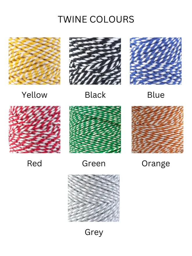 Twine Colour Options