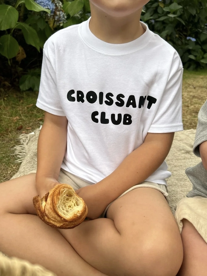 'Croissant Club!' Kids Tee 