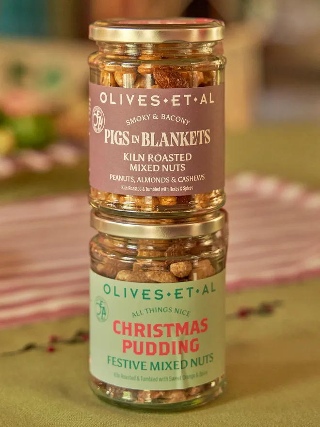 Christmas nut jar bundle