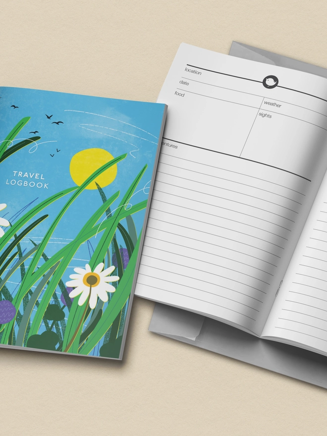 wanderlust journal trip planner notebook travel notebook travel logbook travel journal travel gift travel diary memory logbook kids journal  keepsake journal  illustrated travel journal  holiday logbook  holiday journal  gift for travellers adventure notebook adventure journal A5 travel notebook
