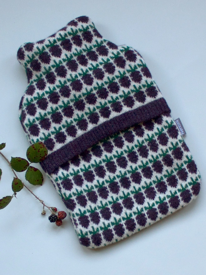 Blackberry Hot Water Bottle