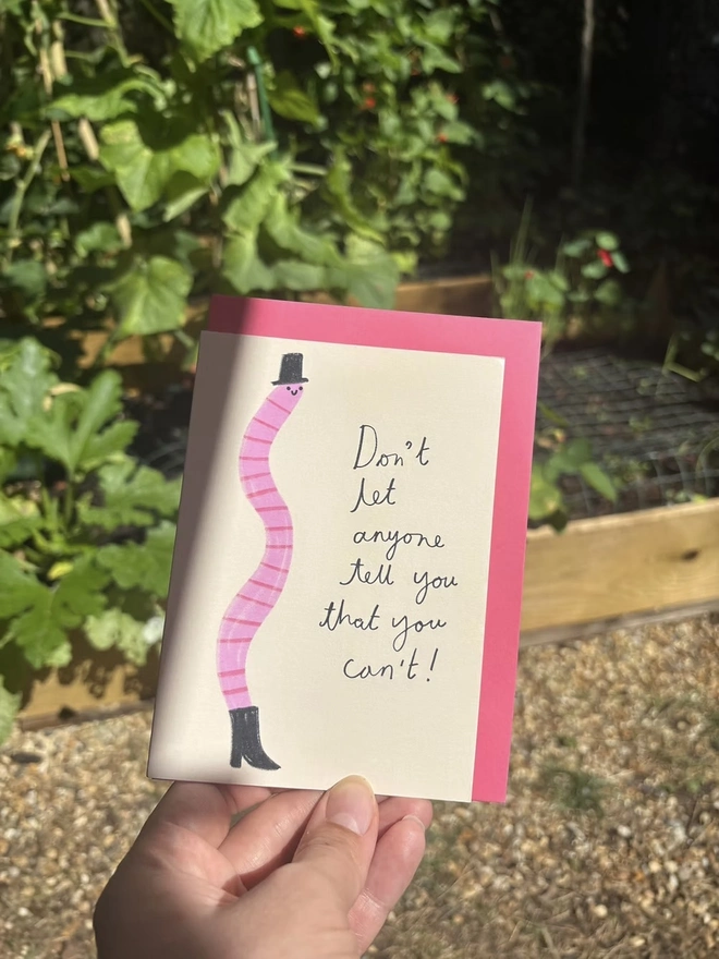 Worm Power Card 