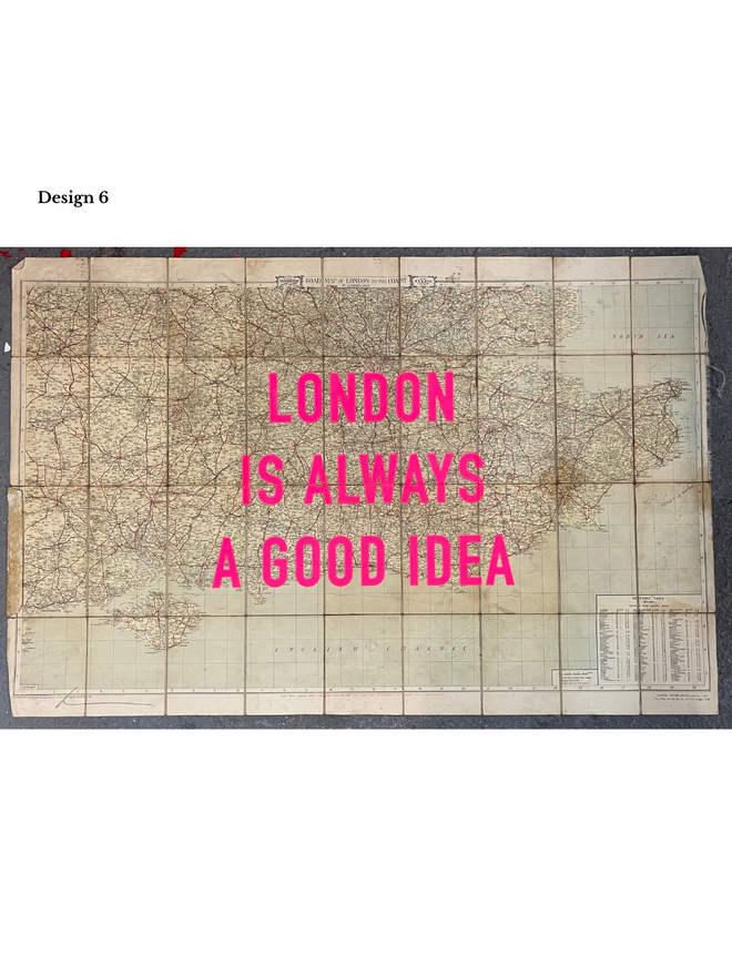 London is always a good idea print