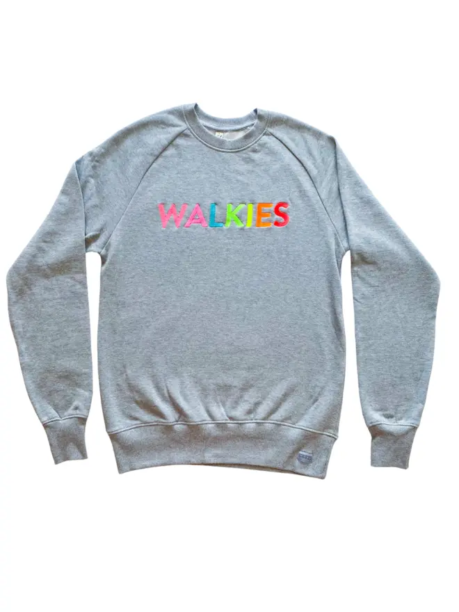 Grey WALKIES sweatshirt cutout