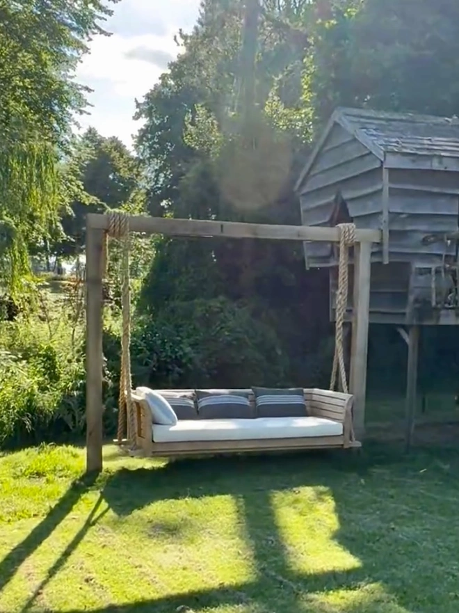 Swing Bench on a frame
