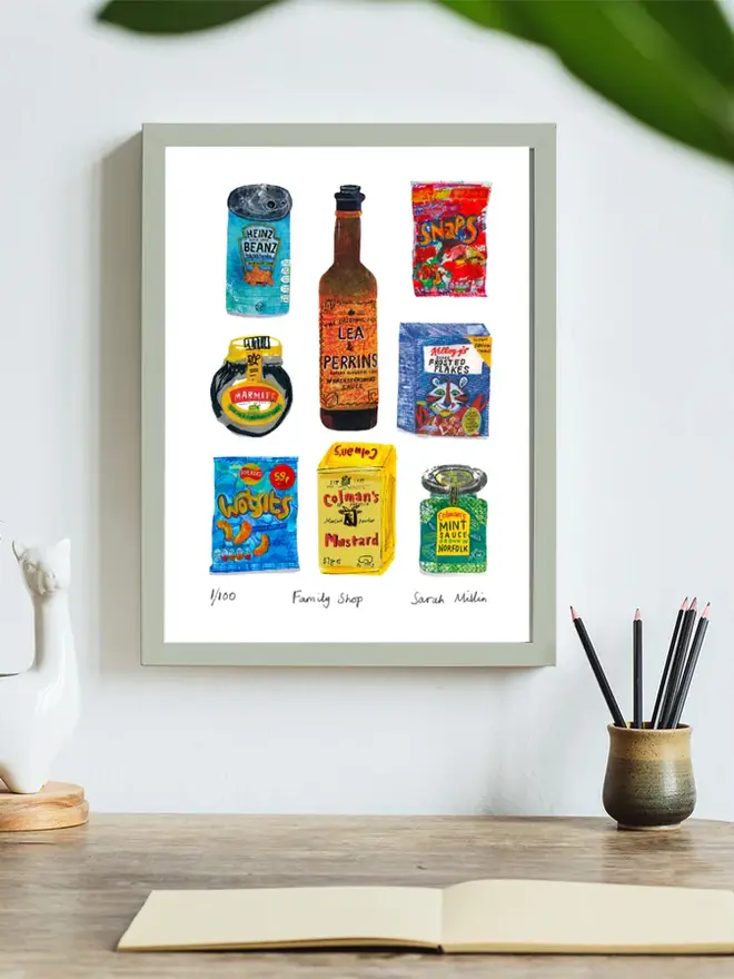 Family Shop Fine Art Print